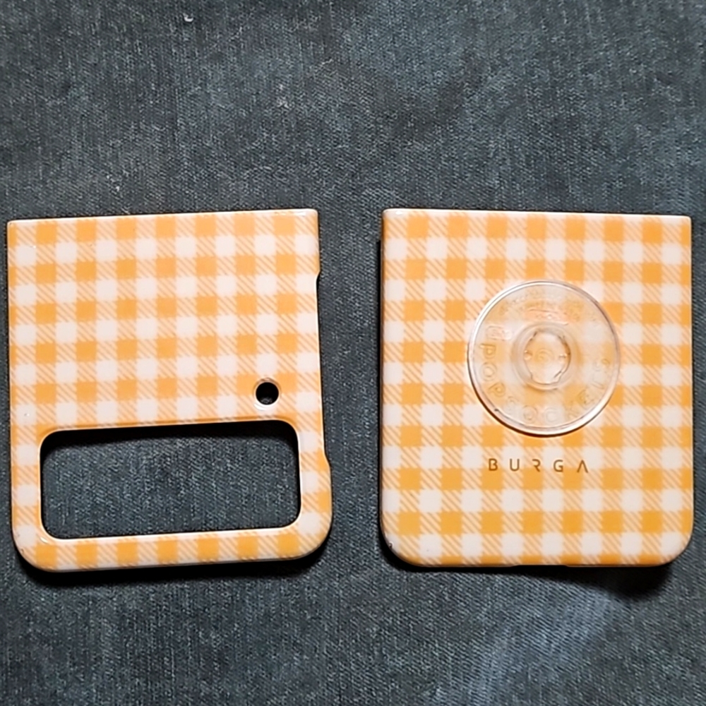 BURGA "Tuscan Sun" Phone Case for Samsung Galaxy Z Flip 4! 💛